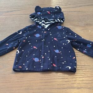 GAP Kids Cosmic Navy Jacket with Hood